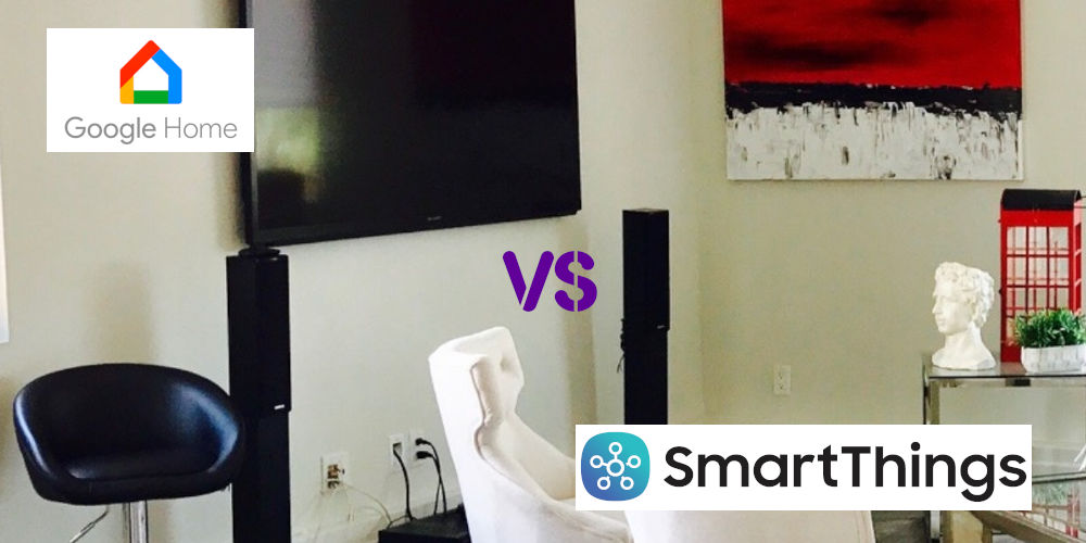 Samsung SmartThings vs Google Home