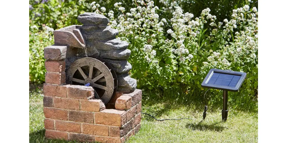 Smart Solar Heywood Mill Fountain Water Feature