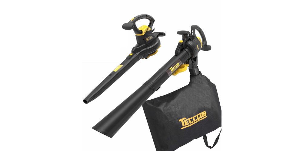 TECCPO 3-in-1 Leaf Blower, Garden Vacuum and Mulcher