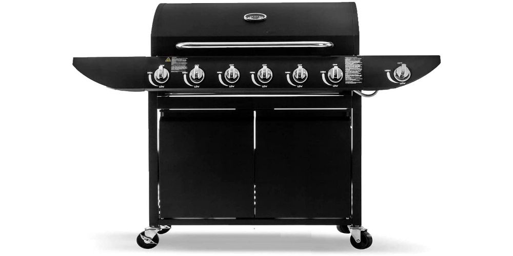 TOV Deluxe 6+1 Gas Burner Grill