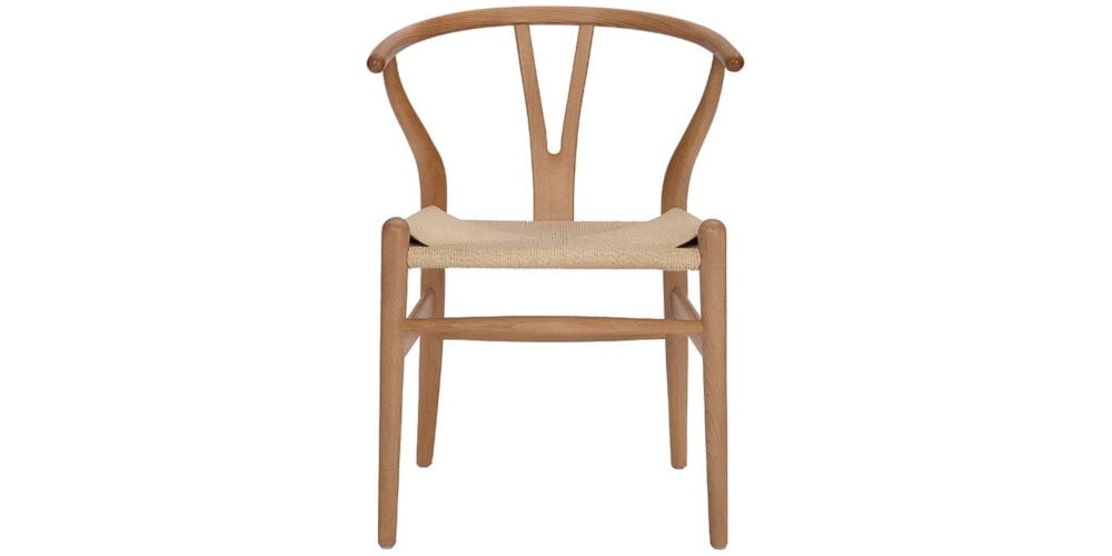 Tomile Wishbone Solid Wood Dining Chair