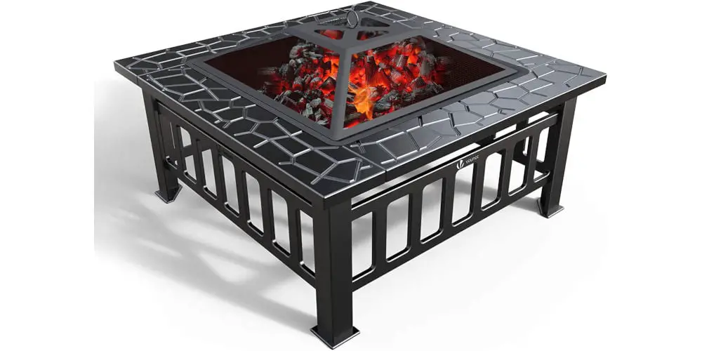 VOUNOT Fire Pit Table