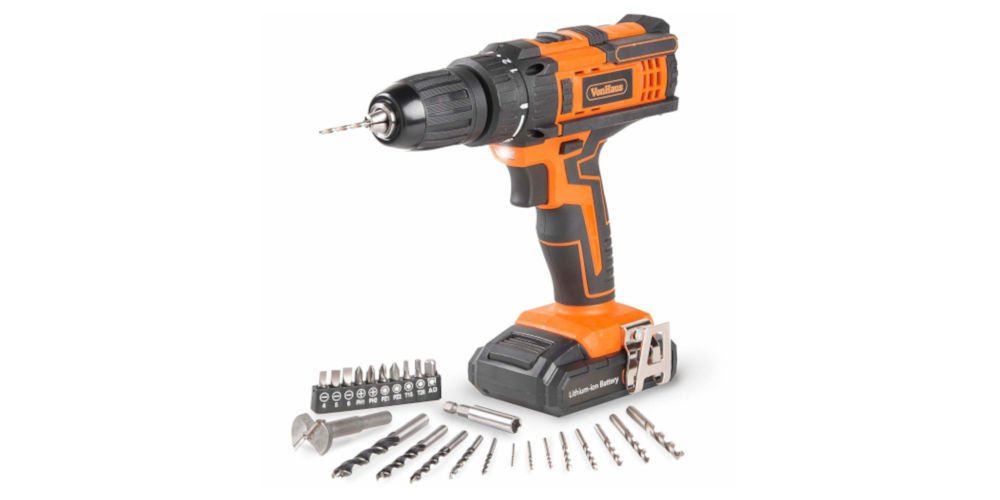 VonHaus Cordless 18V Drill Driver Kit