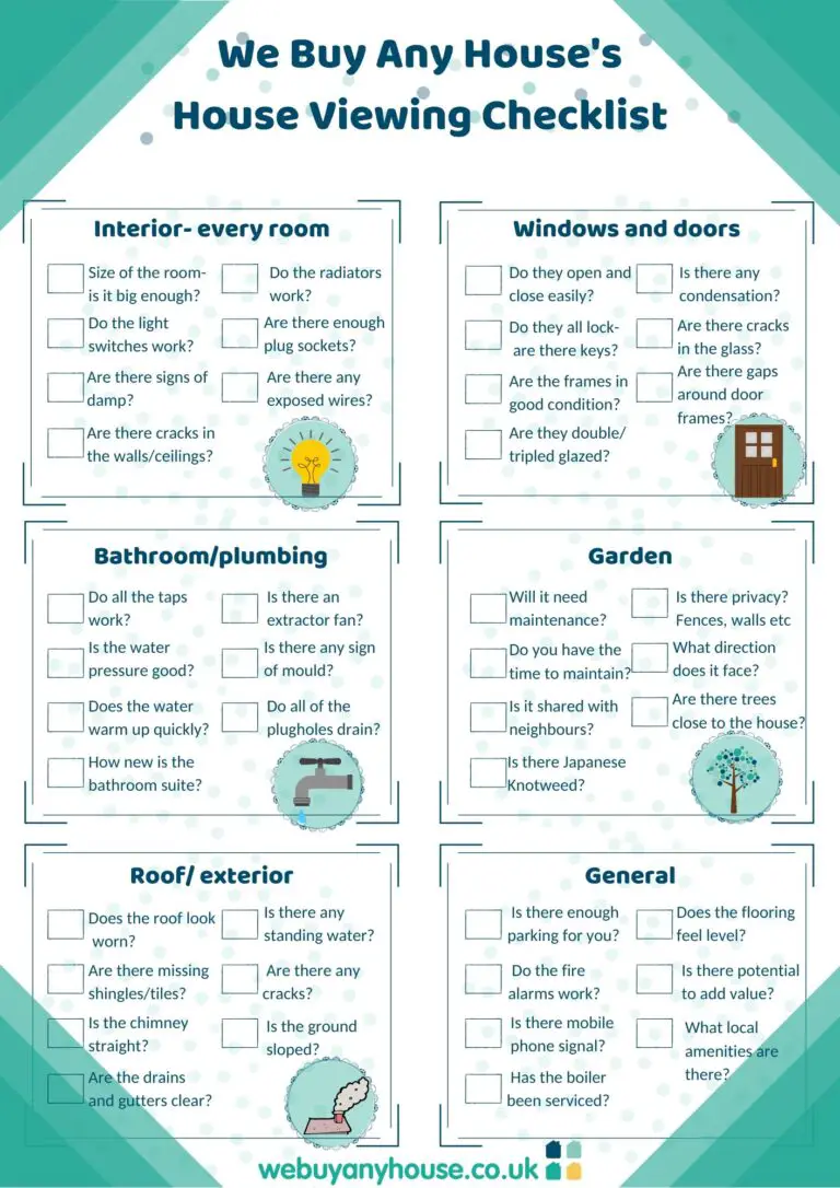 house tour checklist template