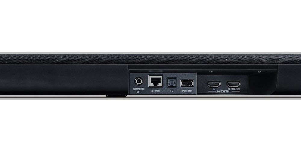 Yamaha YAS-109 soundbar inputs