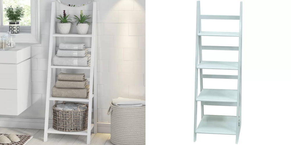 bathroom ladder shelf wayfair