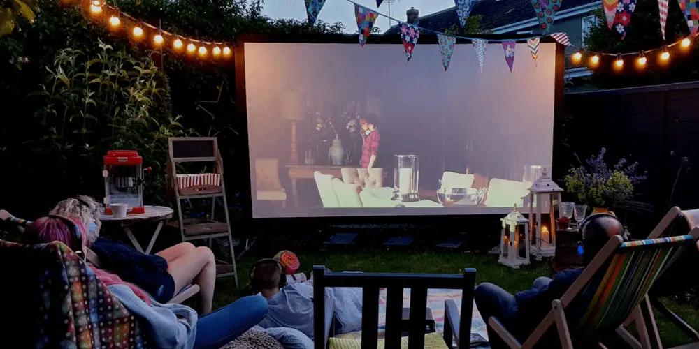 campingcinema large garden cinema