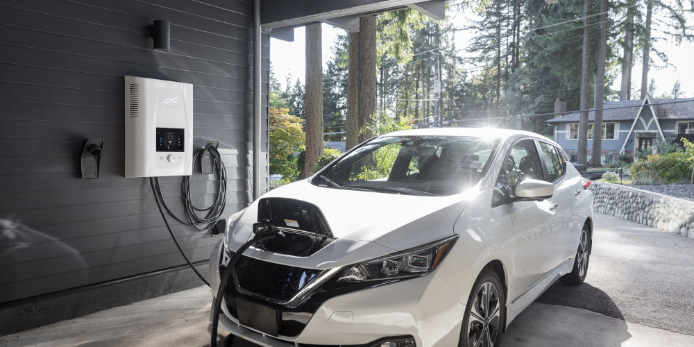 charging smart car garage