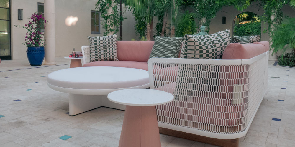 pink patio furniture ideas