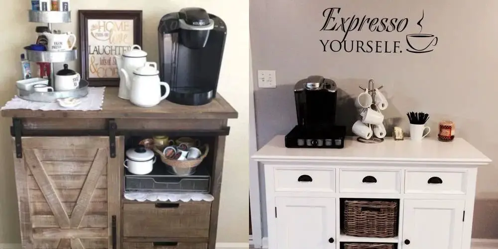 Pinterest coffee bar