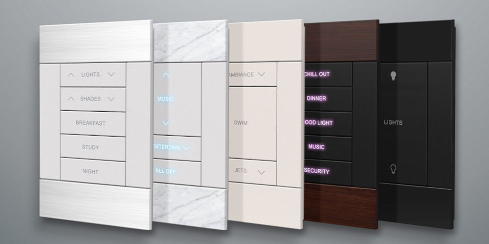 crestron lighting keypads