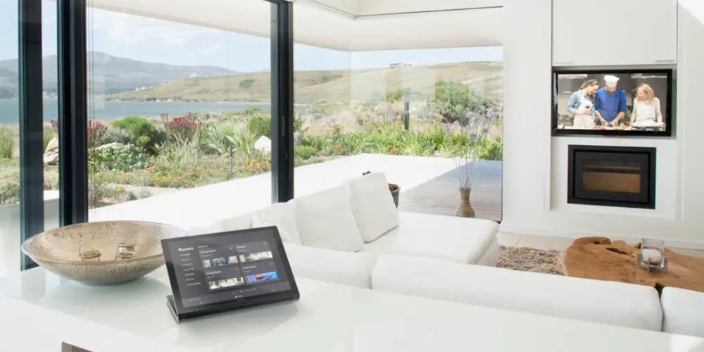 crestron smart home tablet