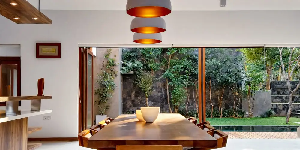 dining lighting zoned