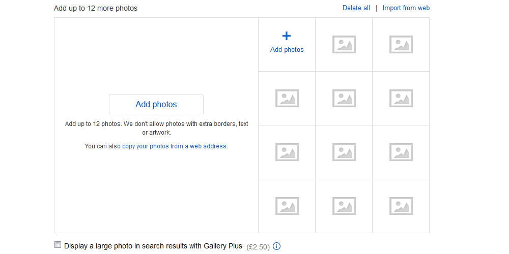 ebay listing photos