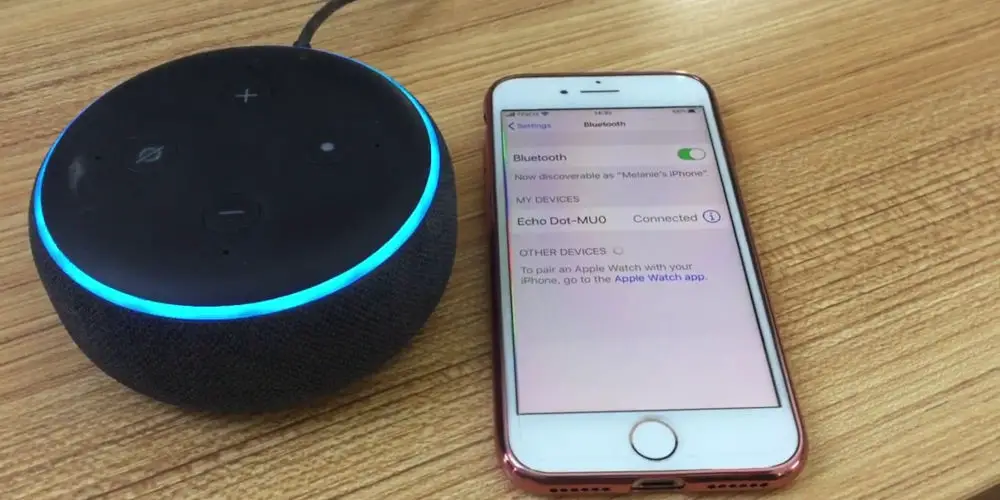 echo dot iphone