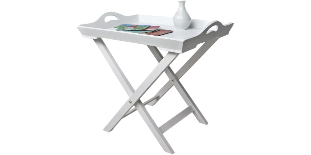 elbmoebel foldable butler table