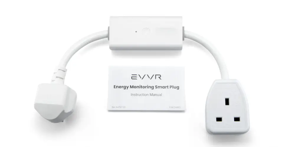evvr smart plug close up