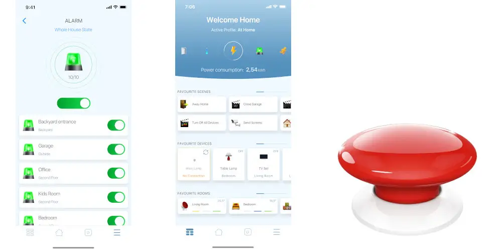 fibaro alarm app