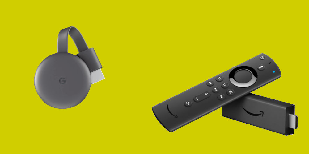 fire tv stick and Chromecast