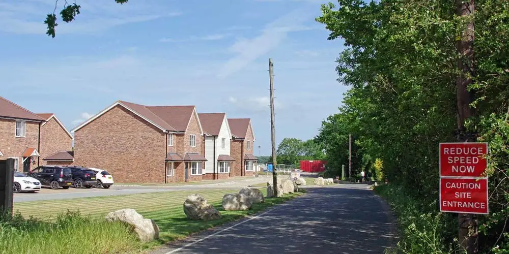 new housing estate