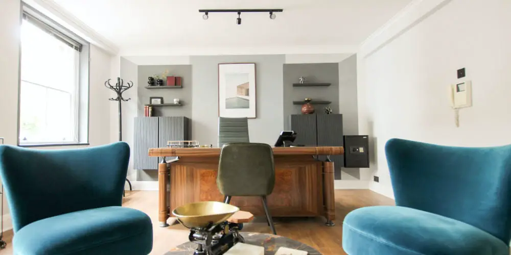 home office design on a budget