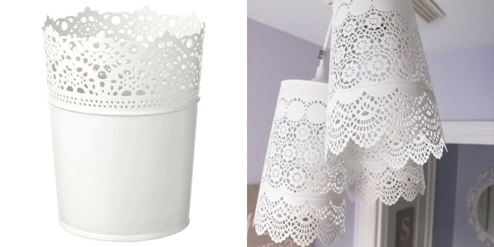 plant pot lampshade