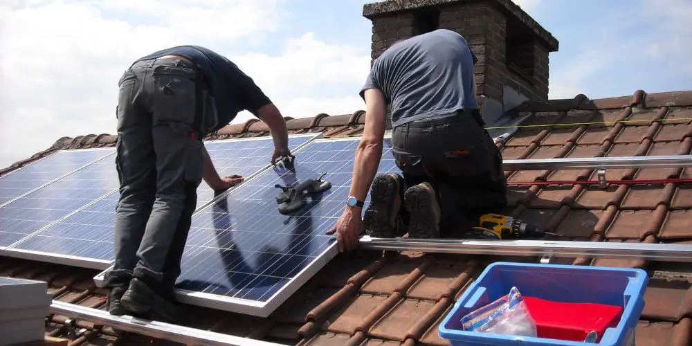 installing solar panels