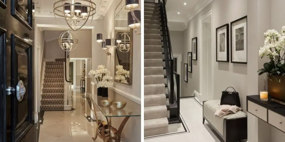 luxury hallway designs pinterest