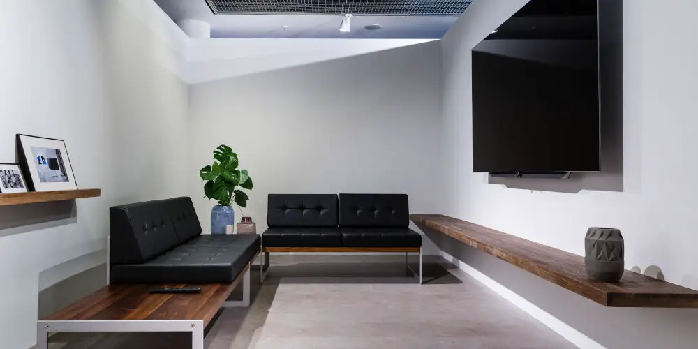 luxury tv room