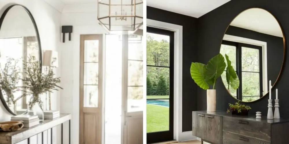 mirrors hallway pinterest