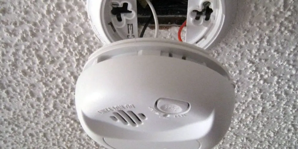 old smoke detector