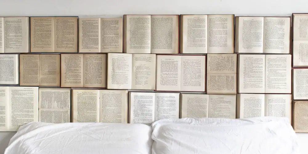 open book headboard pinterest