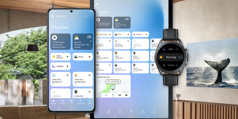 samsung smarthings smart home app